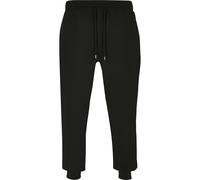 Stoffhose URBAN CLASSICS "Urban Classics Herren Basic Sweatpants", Herren, Gr. XS, US-Größen, schwarz, 80% Baumwolle, 20% Polyester, unifarben, normal, Hosen Stoffhose (20876438-XS) schwarz