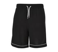 Stoffhose URBAN CLASSICS "Urban Classics Herren Bowling Shorts", Herren, Gr. XXL, US-Größen, schwarz, 100% Viskose, unifarben, normal, Hosen Stoffhose (10857524-XXL) schwarz