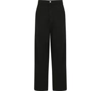 Stoffhose URBAN CLASSICS "Urban Classics Herren Carpenter Pants", Herren, Gr. 36, Normalgrößen, schwarz, 100% Baumwolle, unifarben, relaxed fit, Hosen Stoffhose (34053902-36) schwarz