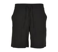 Stoffhose URBAN CLASSICS "Urban Classics Herren Comfort Shorts", Herren, Gr. S, US-Größen, schwarz, 62% Viskose, 34% Polyester, 4% Elasthan, unifarben, normal, Hosen Stoffhose (41749706-S)
