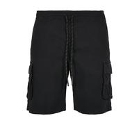 Urban Classics Drawstring Cargo Shorts M Black