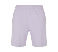 Stoffhose URBAN CLASSICS "Urban Classics Herren New Shorts", Herren, Gr. M, US-Größen, lila, 100% Baumwolle, unifarben, normal, Hosen Stoffhose (83838647-M) lila