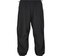 Stoffhose URBAN CLASSICS "Urban Classics Herren Nylon Parachute Pants" Gr. 5XL, US-Größen, schwarz (black) Herren Hosen (44507631-5XL) black