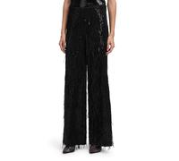 Stoffhose VERA MONT "Damen im Glitzer-Look", Damen, Gr. 34, Normalgrößen, schwarz, Obermaterial: 95% Polyester, 5% Elasthan, figurumspielend lang, Hosen Stoffhose (58934848-34) schwarz