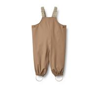 Stoffhose WHEAT "WHEAT Rainwear Charlo Overall", Kinder, Gr. 74, braun (hazel), 55% Polyester, 45% Polyurethan, unifarben, normal, Hosen Stoffhose (19213960-74) hazel