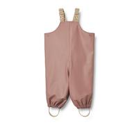 Stoffhose WHEAT "WHEAT Rainwear Charlo Overall", Kinder, Gr. 80, rosa (dusty lila), 55% Polyester, 45% Polyurethan, unifarben, normal, Hosen Stoffhose (34758551-80) dusty lila