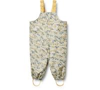 Stoffhose WHEAT "WHEAT Rainwear Charlo Overall", Mädchen, Gr. 74, meadow lake, 55% Polyester, 45% Polyurethan, unifarben, normal, Hosen Stoffhose (13338801-74) meadow lake