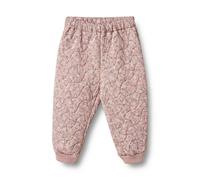 Stoffhose WHEAT "WHEAT Thermo Pants Alex", Mädchen, Gr. 74, rosa (powder flower meadow), 100% Polyester (Recycelt), unifarben, normal, Hosen Stoffhose (13499269-74) powder flower meadow