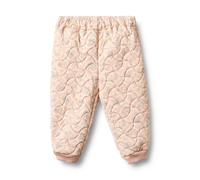 Stoffhose WHEAT "WHEAT Thermo Pants Alex", Mädchen, Gr. 80, rosa (heart flowers), 100% Polyester (Recycelt), unifarben, normal, Hosen Stoffhose (49236756-80) heart flowers