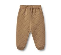 Stoffhose WHEAT "WHEAT Thermo Pants Alex", Mädchen, Gr. 86, braun (hazel), 100% Polyester (Recycelt), unifarben, normal, Hosen Stoffhose (64003418-86) hazel