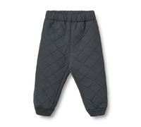 Stoffhose WHEAT "WHEAT Thermo Pants Alex", Mädchen, Gr. 92, grau (ink), 100% Polyester (Recycelt), unifarben, normal, Hosen Stoffhose (84473436-92) ink