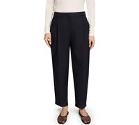Stoffhose ZERO "Damen mit Bügelfalte 30 Inch", Damen, Gr. 36, Normalgrößen, hydrangea, Twill, Obermaterial: 14% Viskose, 2% Elasthan, 34% Polyester, 50% Polyester. Füllung:, unifarben, figurbetont 7/8