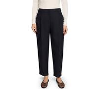 Stoffhose ZERO "Damen mit Bügelfalte 30 Inch", Damen, Gr. 38, Normalgrößen, hydrangea, Twill, Obermaterial: 50% Polyester, 34% Polyester, 14% Viskose, 2% Elasthan, unifarben, figurbetont lang, Hosen S