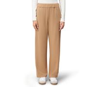 Stoffhose ZERO "Damen mit elastischem Bund 30 Inch", Damen, Gr. 42, Normalgrößen, cinnamon swirl, Twill, Obermaterial: 96% Polyester, 4% Elasthan, unifarben, figurbetont lang, Hosen Stoffhose, Plain/o