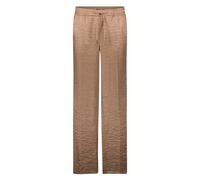 Stoffhose ZERO "Damen mit Knittereffekt 30 Inch", Damen, Gr. 42, Normalgrößen, mountain trail, Web, Obermaterial: 85% Viskose, 15% Polyamid. Besatz: 63% Polyacryl, 37% Polyamid. Füllung: . Ärmelfutter