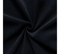 STOFFKONTOR 100% Baumwollstoff Feincord Babycord Stoff - Meterware, Dunkel-Blau - zum Nähen von Bekleidung, Kissen und Dekorationen