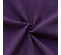 STOFFKONTOR 100% Baumwollstoff Feincord Babycord Stoff - Meterware, Dunkel-Lila - zum Nähen von Bekleidung, Kissen und Dekorationen