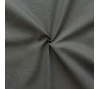 STOFFKONTOR Baumwollstoff Stoff Sterne Mini Meterware Grau-Weiss