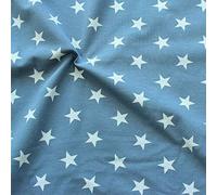 STOFFKONTOR Dekostoff bedruckt Halbpanama Leinen Optik Möwen - Öko-Tex Standard 100 - Meterware, natur - zum Nähen von Tischwäsche, Kissen, Vorhängen, Dekoartikeln uvm.