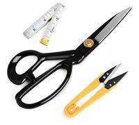 Stoffschere profi schneiderschere für Präziseschnitte 20,3 cm Professionelle Nähschere mit scharfen Klingen Schwere LederSchere Textilschere zum Schneiden von Stoff
