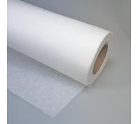 Stofftreff Santi Styvlin Bügeleinlage Weiß, 2 Meter x 90 cm, 42g/m², fixierbare Vlieseinlage zum Aufbügeln, Alternative zu H250, für Kragen, Manschetten, Blusen, Hemden und Kleinteile