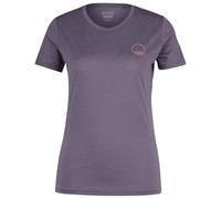 Stoic - Women's Merino155 LaholmSt. Print T-Shirt Sun - Merinoshirt, Gr. XXL, grau/lila (PurpleAsh)