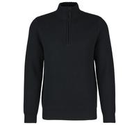 Stoic - Heavy MerinoKnit MMXX.Rutvik Half Zip - Merinopullover, Gr. XXL, schwarz (Black)
