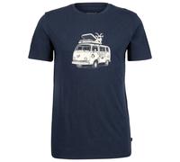 Stoic - Hemp30 UtbySt. Print Tee - T-Shirt, Gr. S, blau (SpaceBlue)