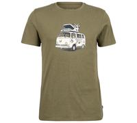 Stoic - Hemp30 UtbySt. Print Tee - T-Shirt, Gr. S, oliv (OliveGreen)