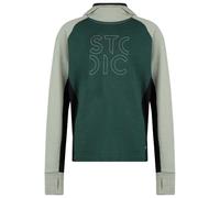 Stoic - Kid's Merino260 StadjanSt. Hoody - Merinohoodie, Gr. 140, blau (DarkPineGreenMulti)