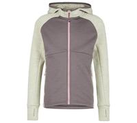 Stoic - Kid's MerinoFleece240 StorforsSt. Zip Hoody - Merinohoodie, Gr. 164, grau (StoneGreyMelange/DarkPurple)
