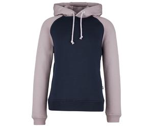 Stoic - Kid's MerinoFlatFleece240 SolbergSt. Hoody - Merinohoodie, Gr. 164, blau (PlumGrey/DarkNavy)