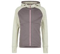 Stoic - Kid's MerinoFleece240 StorforsSt. Zip Hoody - Merinohoodie, Gr. 152, grau (StoneGreyMelange/DarkPurple)