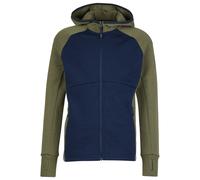 Stoic - Kid's MerinoFleece240 StorforsSt. Zip Hoody - Merinohoodie, Gr. 164, blau (OliveGreen/Navy)