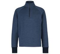Stoic - Kid's MerinoFleece260 FlenSt. Half Zip - Merinopullover, Gr. 164, blau (DarkNavyMelange)