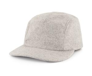 Stoic - LaisvallSt. 5 Panel Wool Winter Cap - Cap, Gr. One Size, grau (LightHeatherGrey)