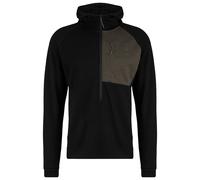 Stoic - Merino260 StadjanSt. 3/4 Zip w. Hood - Merinohoodie, Gr. M, schwarz (Black)