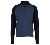 Stoic - MerinoFleece260 FlenSt. Half Zip - Merinopullover, Gr. M, blau (DarkNavyMelange/DarkNavy)