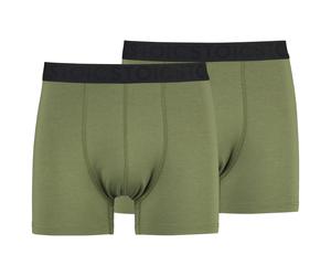 Stoic - TrosaSt. Boxer 2-Pack - Boxershorts, Gr. 4XL, oliv (MossGreen)