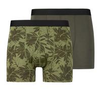 Stoic - TrosaSt. Boxer 2-Pack - Boxershorts, Gr. XL, oliv (MossGreenAop/DarkOlive)