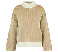 Stoic - Women's Heavy MerinoKnit MMXX.Laisdalen Sweater - Merinopullover, Gr. L, beige (BirchWhite/ButternutBrown)