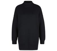 Stoic - Women's Heavy MerinoKnit MMXX.Rutvik Turtle Neck - Merinopullover, Gr. XS, schwarz (Black)