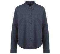 Stoic - Women's Hemp54 BjurholmSt. L/S Blouse - Bluse, Gr. XL, blau (MidnightGrey)