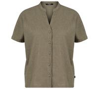 Stoic - Women's Hemp54 BjurholmSt. S/S Blouse - Bluse, Gr. M, grau (OliveGreen)