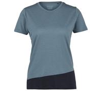 Stoic - Women's Merino155 LaholmSt. Colorblock T-Shirt - Merinoshirt, Gr. 3XL, grau (StormBlue/DarkNavy)