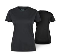 Stoic - Women's Merino155 LaholmSt. T-Shirt - Merinoshirt, Gr. M, schwarz (Black)
