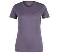 Stoic - Women's Merino155 LaholmSt. Print T-Shirt Sun - Merinoshirt, Gr. 3XL, grau/lila (PurpleAsh)