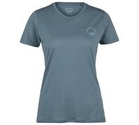 Stoic - Women's Merino155 LaholmSt. Print T-Shirt Sun - Merinoshirt, Gr. 3XL, grau (StormBlue)