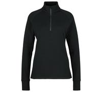 Stoic - Women's MerinoFleece260 FlenSt. Half Zip - Merinopullover, Gr. L, schwarz (Black)