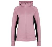 Stoic - Women's MerinoFleece260 FlenSt. Zip Hoody - Merinohoodie, Gr. L, rosa (DarkOrchid/Black)